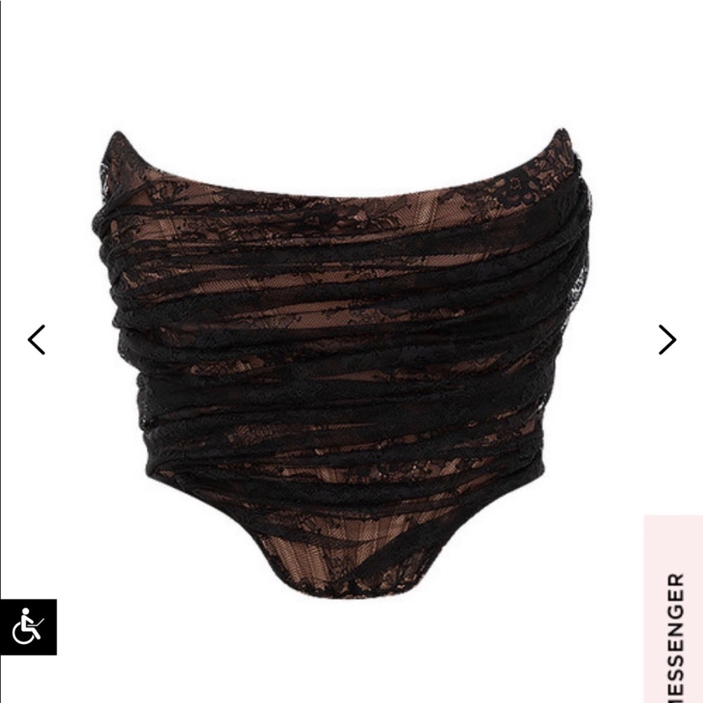 Abriana Lace corset top